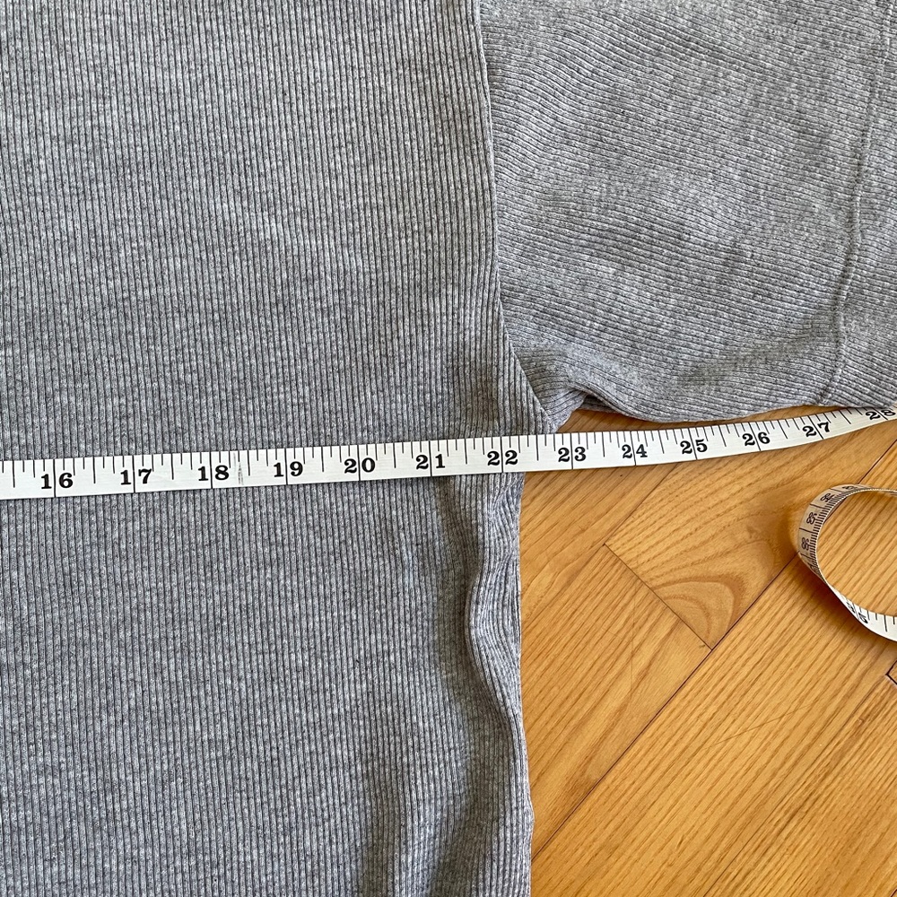 Vtg Chaps Ralph Lauren Ribbed Tee - Picture 7 of 7